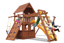 Load image into Gallery viewer, Deluxe Fort Combo 3 with Playhouse