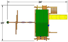 Load image into Gallery viewer, XL Deluxe Playcenter Combo 2