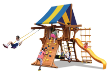Load image into Gallery viewer, Deluxe Playcenter with Double Swing Arm