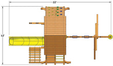 Load image into Gallery viewer, Original Playcenter Combo 2 with Wood Roof
