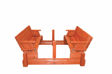 Load image into Gallery viewer, XL Turbo Deluxe Fort Combo 2 with Premier Picnic Table
