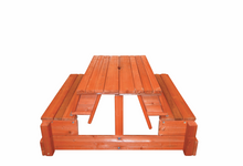 Load image into Gallery viewer, XL Turbo Deluxe Fort Combo 2 with Premier Picnic Table
