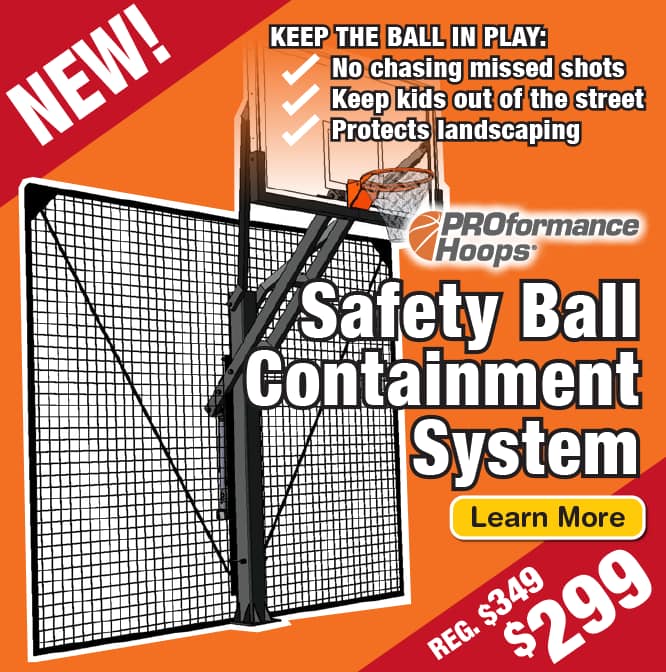 Safety Net Driveway Ball Containment System – Fun Factory Outlet Indiana